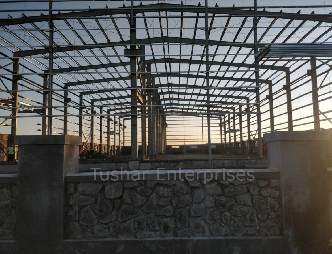 industrial compound wall work in pune